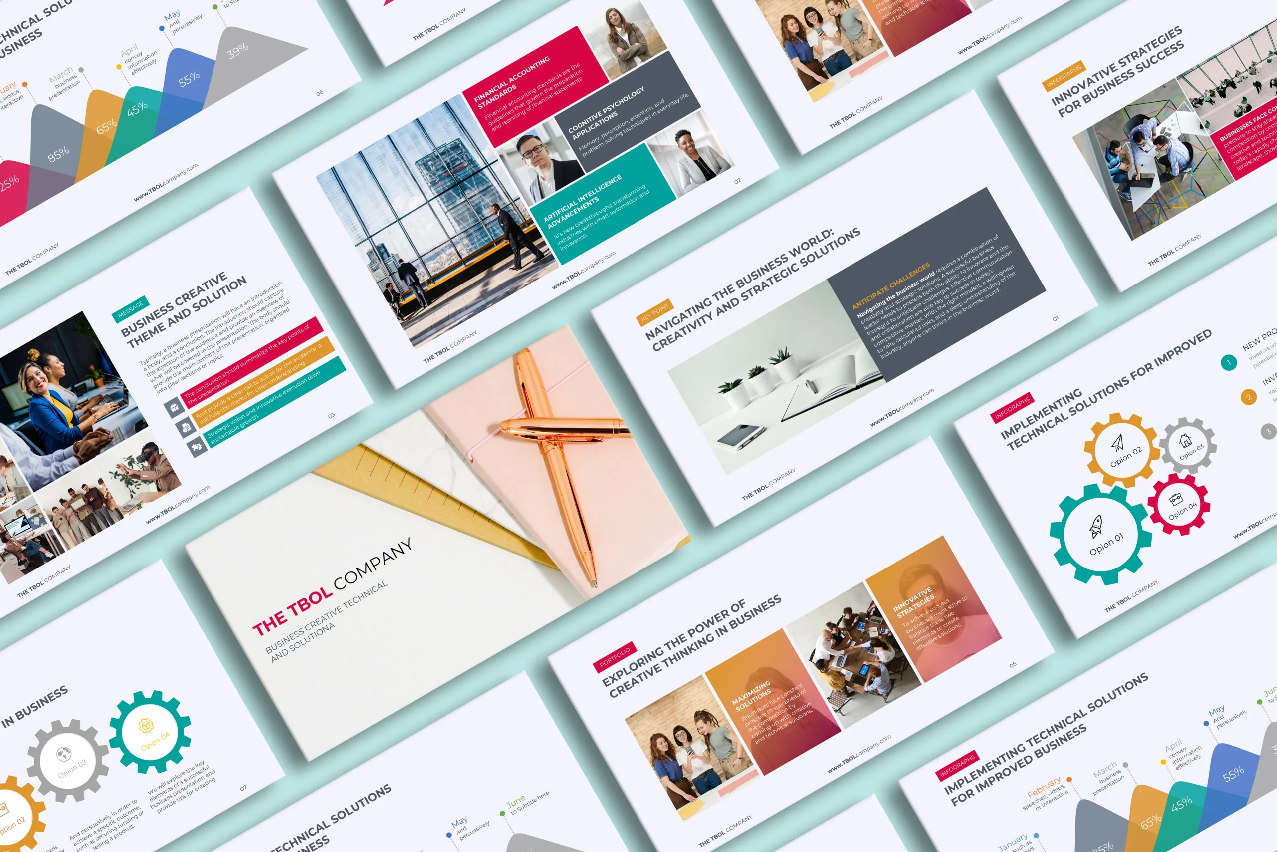 Business development pitch deck